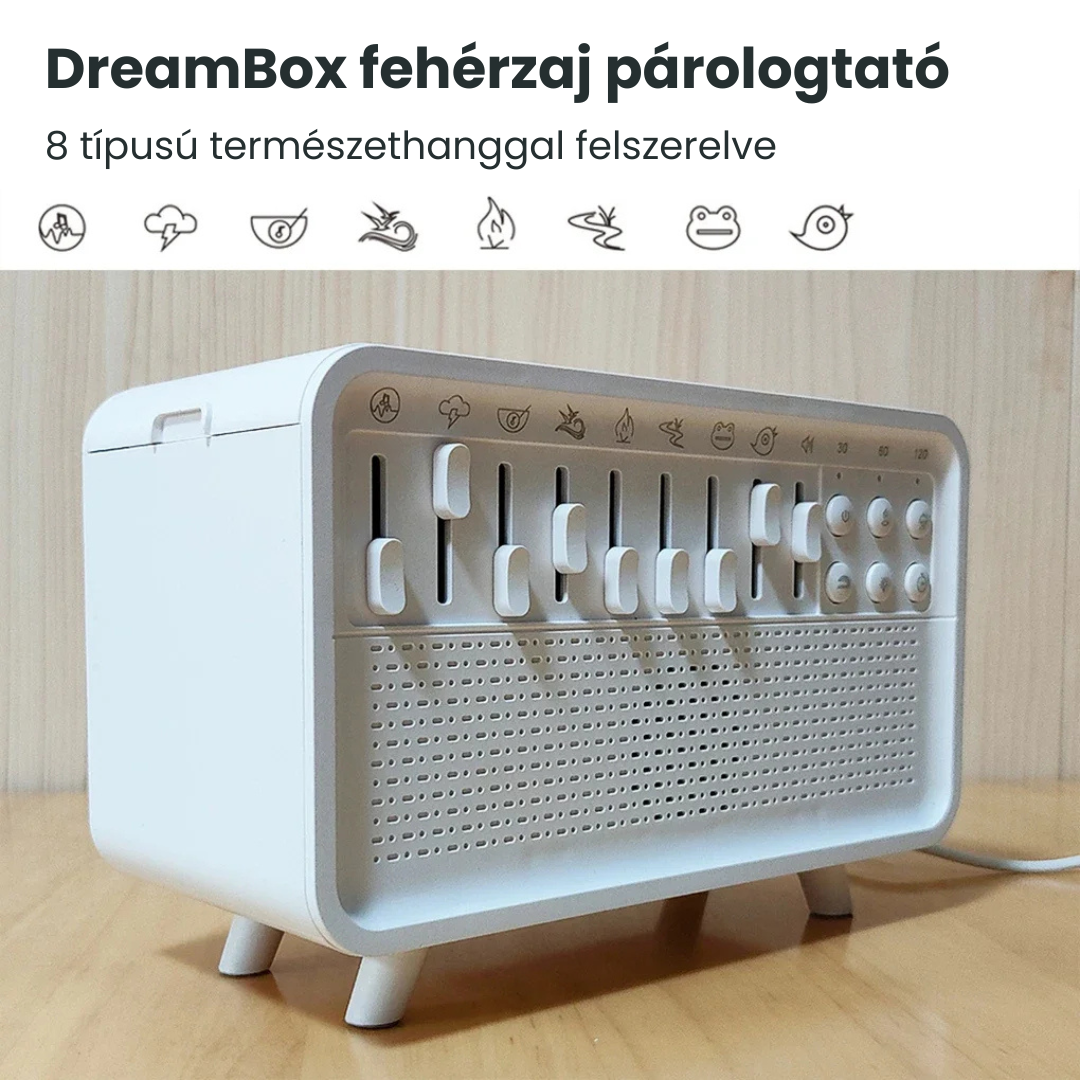 DreamBox - párologtató hangokkal